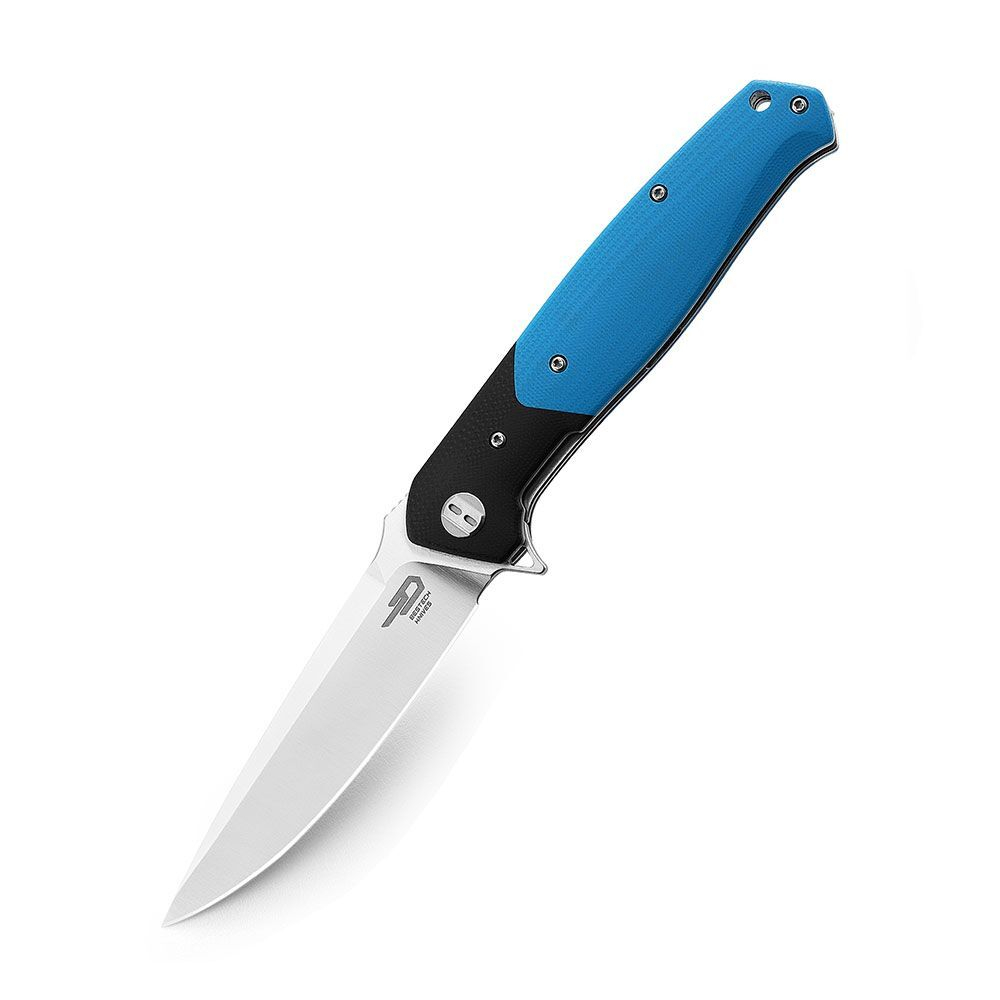 Нож складной Bestech Swordfish сталь D2, рукоять G10 черно-синяя