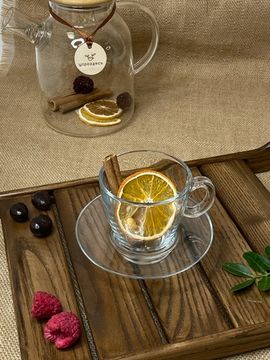 Чайная пара «Аква», 215 мл