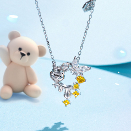 Подвеска Disney «Винни Пух», серебро