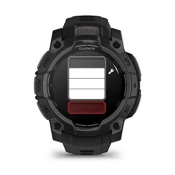 Умные часы Garmin Instinct 3 Amoled 45 mm Black with Black Band (010-02936-00)