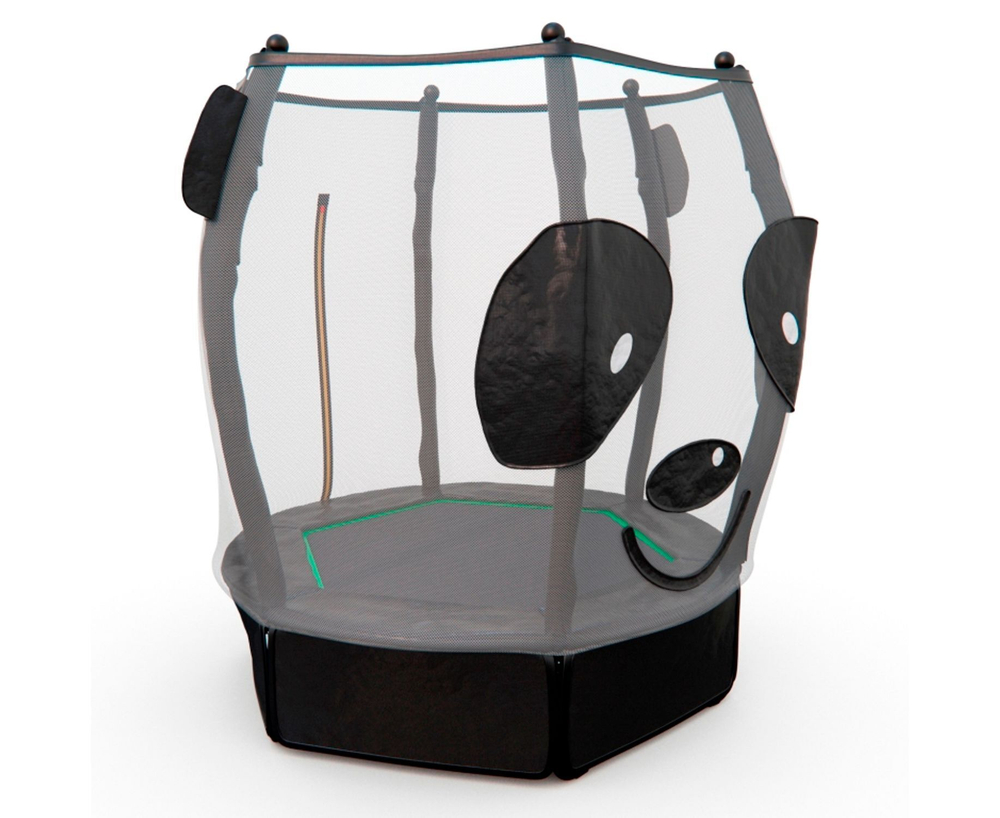 Батут детский DFC ANIMALS PANDA 55" с сеткой