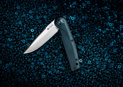Складной нож Biker Z N690 StoneWash Black G10