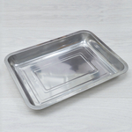 Поднос 35*26*4см нерж глубокий