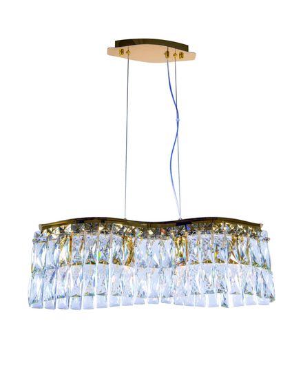 5682E/4A GOLD+CLEAR (1) Люстра NW