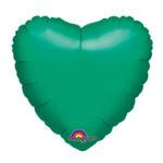 Шар фольгированный Сердце 45 см (Зеленый)