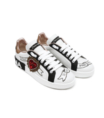 Кожаные кроссовки Dolce & Gabbana - белый(CK1544 AZ138)