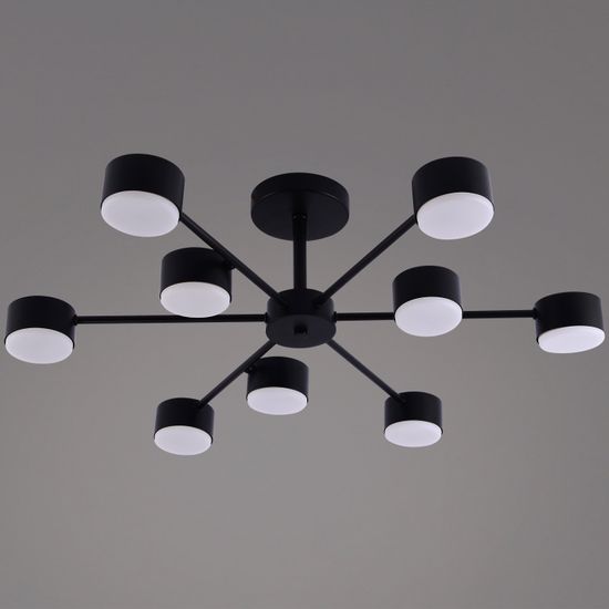 03738-0.3-09 BK GX53 светильник потолочный