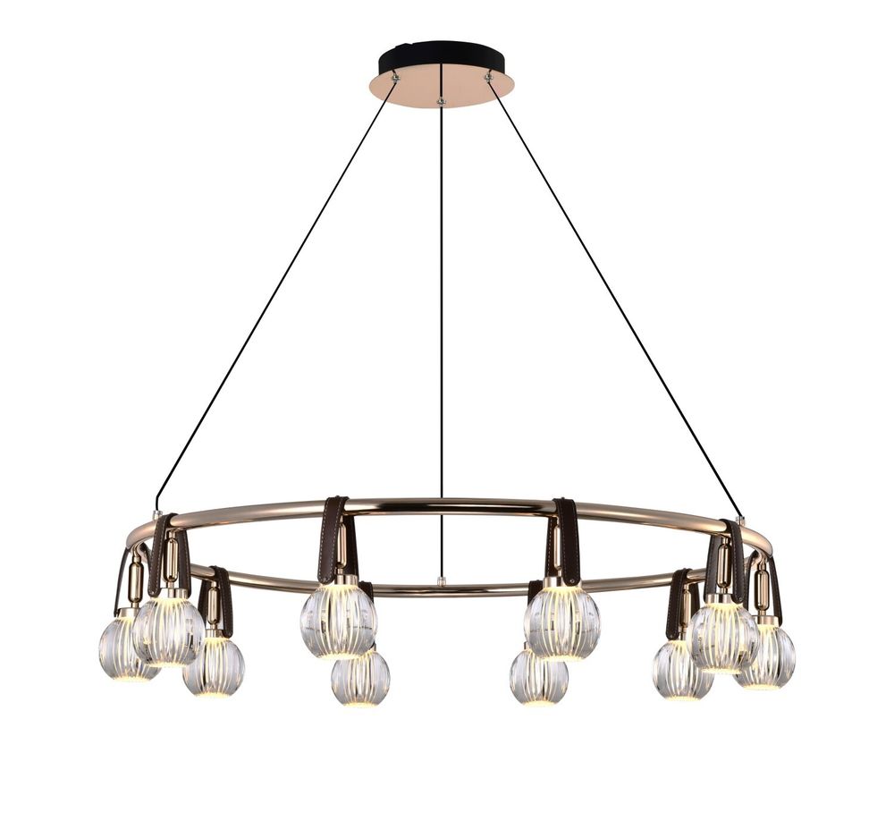 Люстра P0853-8C gold