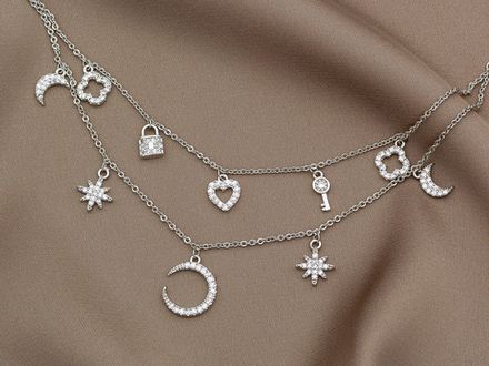 Чокер с подвесками