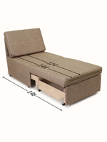 Кресло-кровать "Миник" Rich Beige (бежевый)