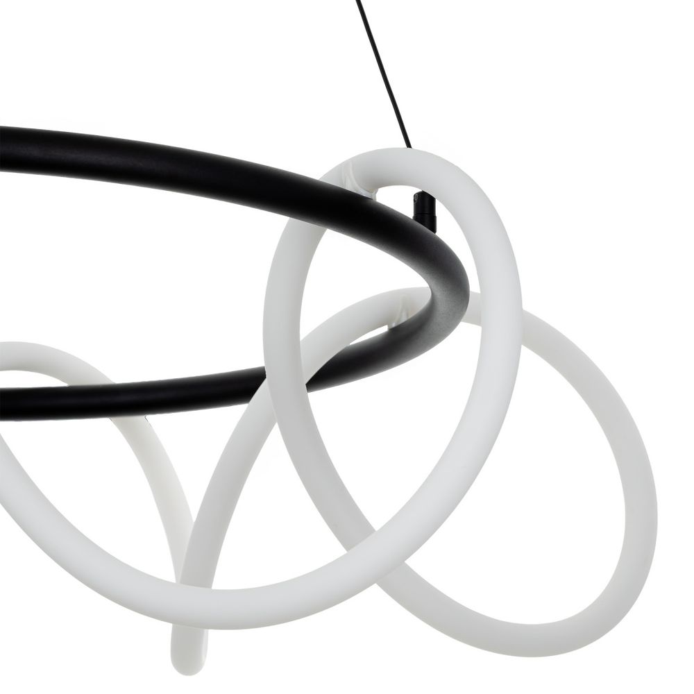 Citilux PYTHON CL220261 Люстра подвесная с пультом Чёрная