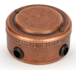 Коробка распределительная "Старая Медь" 76х48, медь, Vintage Brass 101-3