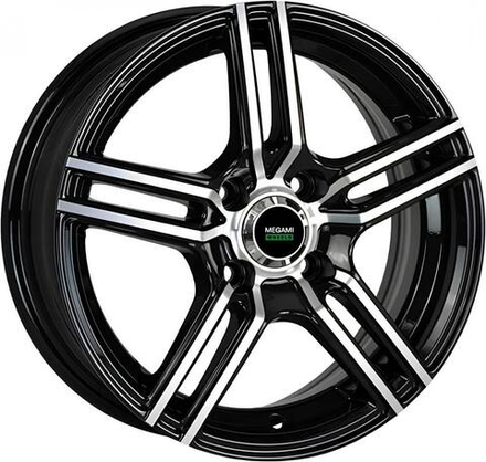 Megami MGM-1 5.5x14 4x100 ET 40 Dia 54.1 (BFP)