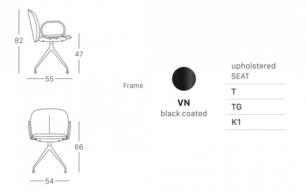 Кресло офисное с обивкой Scab Design Mentha Pop, черный, розовый