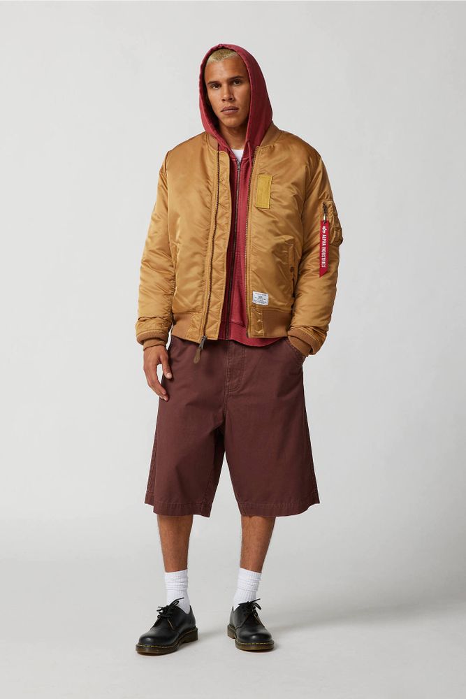 Бомбер Alpha Industries MA-1 Mod Bronzed Brown