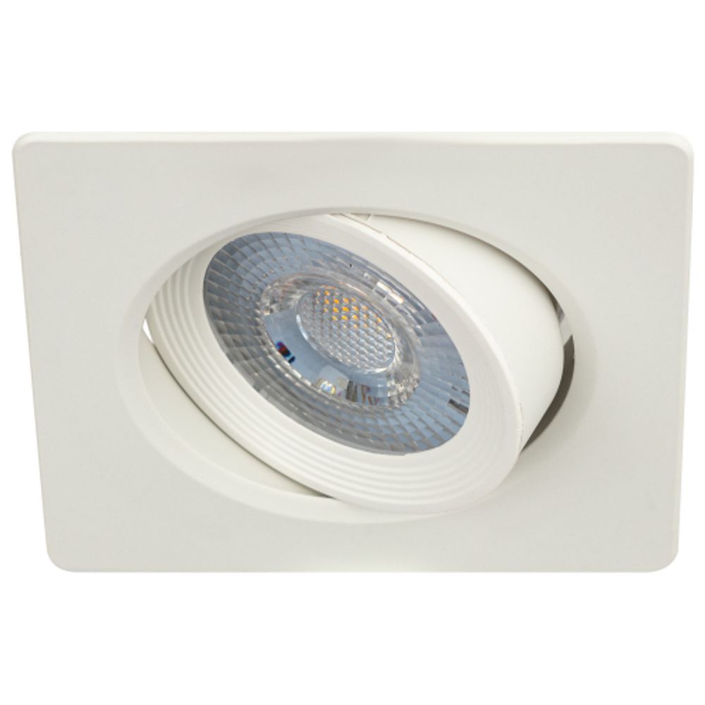 KL LED 21A-5 3K WH Светильник ЭРА светодиодный квадратный поворотн. LED SMD 5W 3000K, белый
