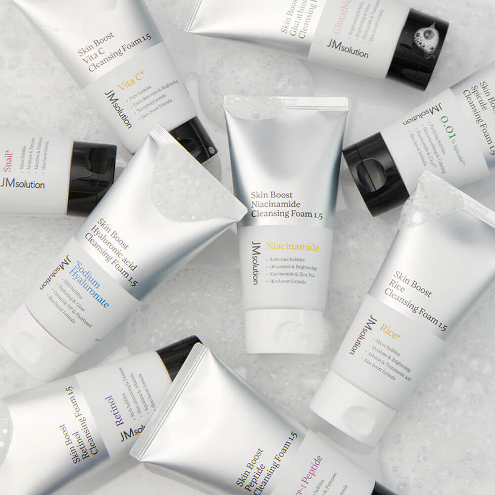 JMsolution Skin Boost Vita C Cleansing Foam пенка для умывания с витамином С