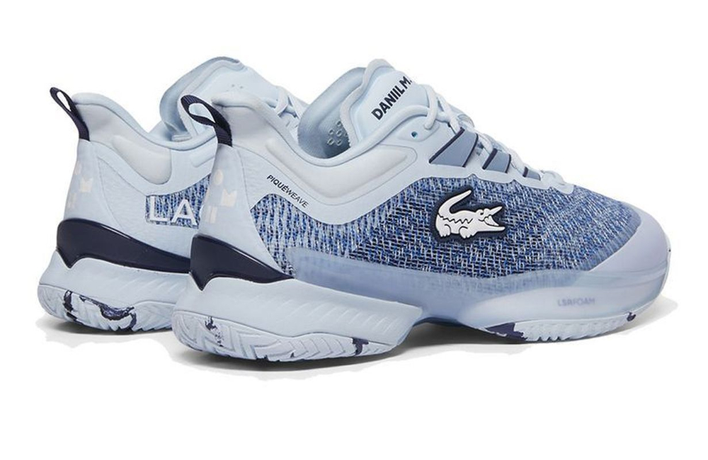 Мужские кроссовки теннисные Lacoste Sport Medvedev AG-LT23 Ultra - небесный