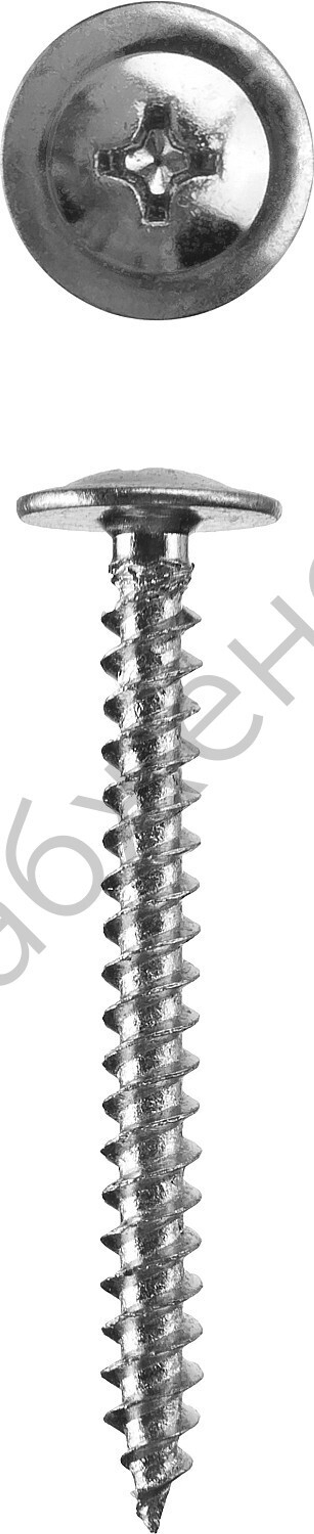 ЗУБР ПШМ 19 х 4.2 мм, саморез с пресс-шайбой, цинк, 450 шт (4-300191-42-019)