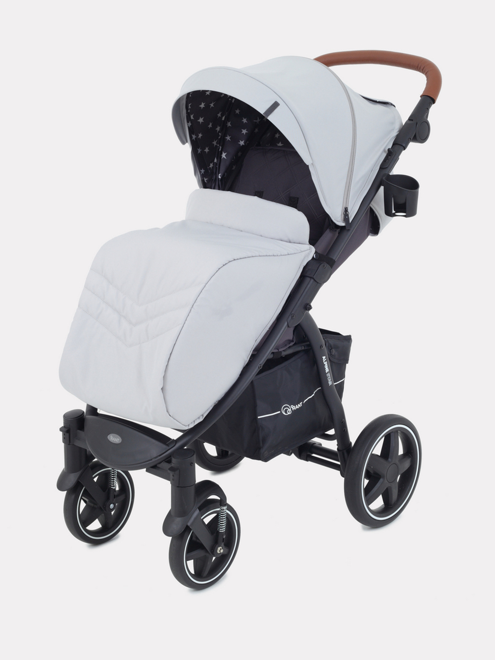 Коляска детская RANT "ALPINE STAR" RA450 Soft Grey