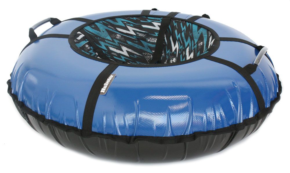 Тюбинг Hubster Ринг Pro синий, молнии синие
