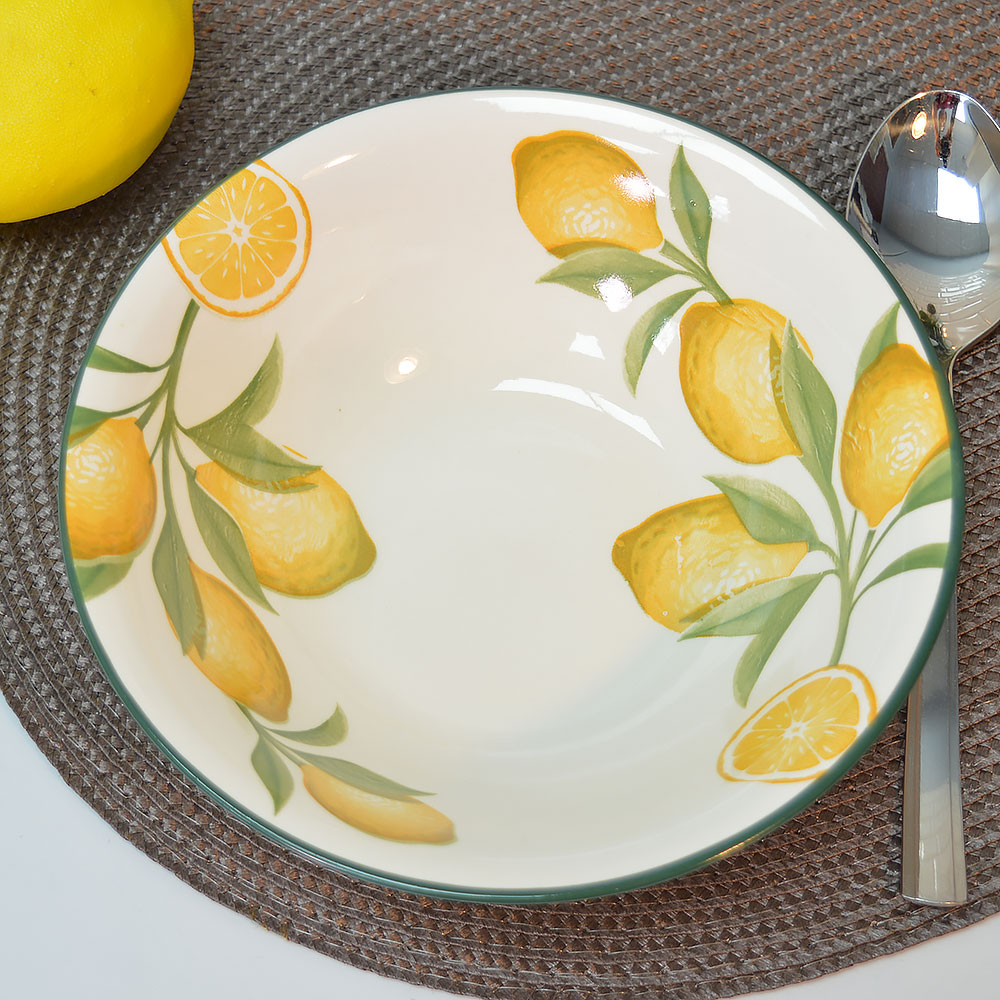 Миска суповая 18см Лимоны
