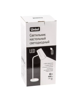 Настольный светильник ULM-B600 6W-4500K-DIM BLACK