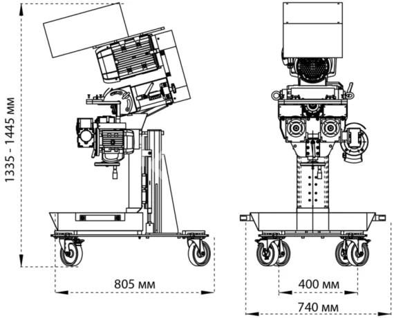 Автоматический кромкорез (фаскосниматель) G.B.C. COMPACT EDGE