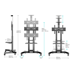 TS1551-B стойка для телевизора ONKRON