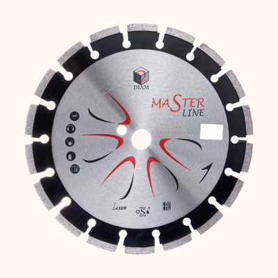 Сегментный алмазный круг DIAM 300 мм АСФАЛЬТ MASTER LINE 000527