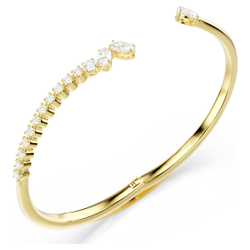 MESMERA:BANGLE OPEN WHI/GOS L