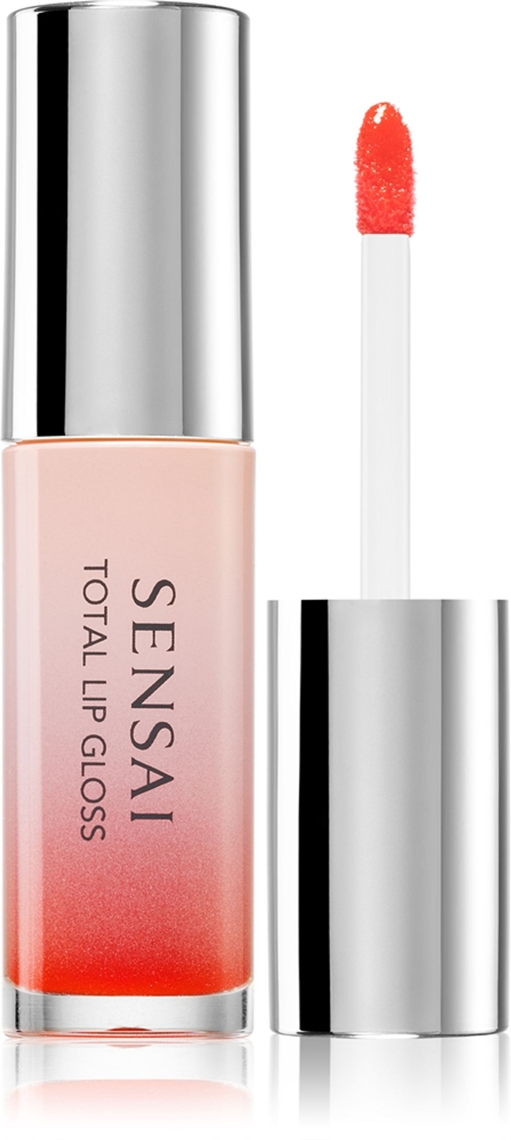 Sensai Total Lip Gloss in Colours - Увлажняющий блеск для губ оттенок 02 Akebono Red, 4 ml