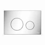 Инсталляция для унитаза WasserKraft Glan 66TLT.010.ME.BL.CH02 с кнопкой хром