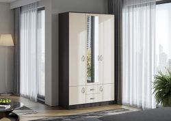 Шкаф трехстворчатый Ронда ШК 3 (венге/дуб белфорд), Интерьер Центр, г.Пенза