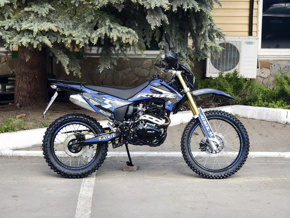 Мотоцикл Roliz SPORT-003 RRC (черно-синий)