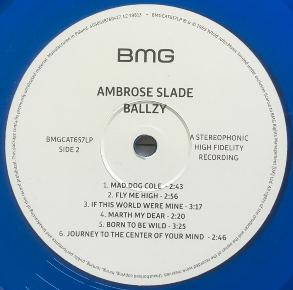 Ambrose Slade / Ballzy (Coloured Vinyl)(LP)