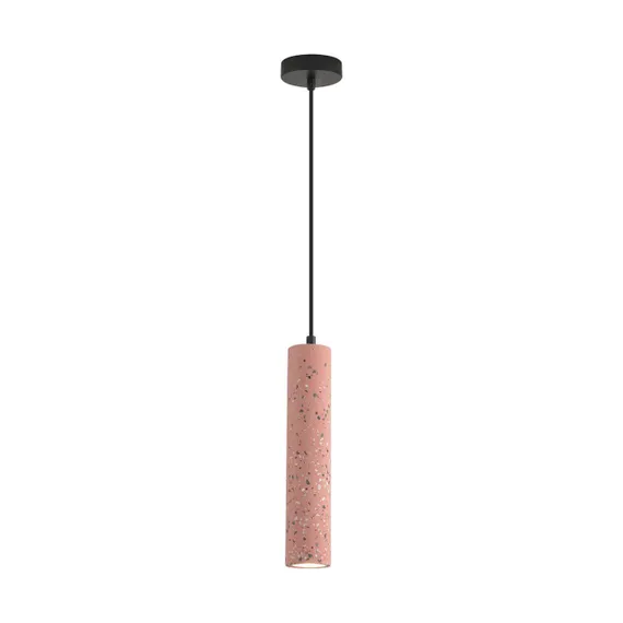 8355/1A SUSPENTIONI черный/розовый, металл/цемент Подвес GU10 LED 5W 220V SHAMAREL