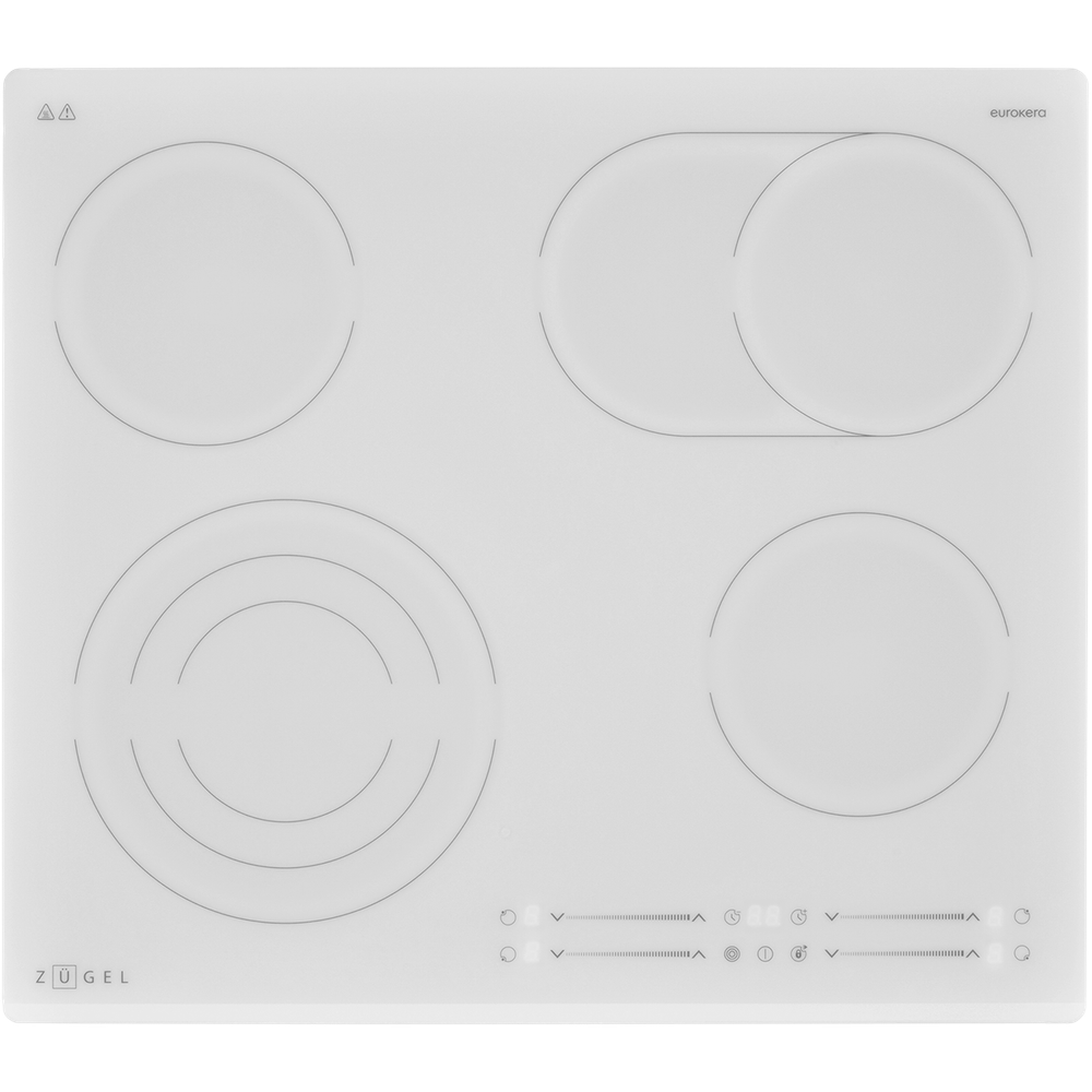 Встраиваемая электрическая варочная панель ZUGEL ZEH603W