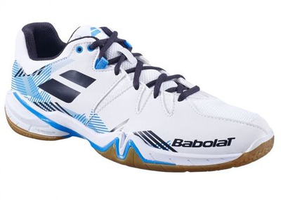 Мужские кроссовки для бадминтона/сквоша Babolat Shadow Spirit - white/black
