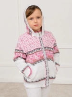 Кофта вязаная с капюшоном