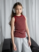Майка для девочки на лето