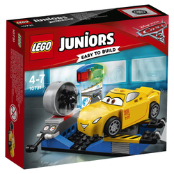 LEGO Juniors: Гоночный тренажёр Крус Рамирес 10731 — Cars Cruz Ramirez Race Simulator — Тачки Лего Джуниорс Подростки