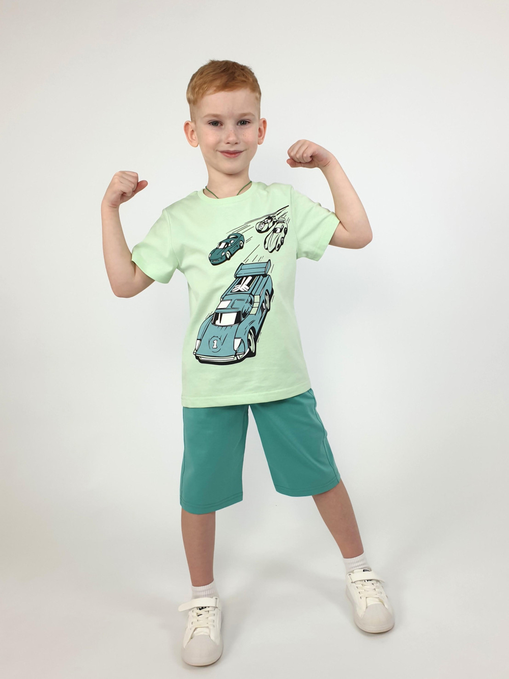 01-151-2 Комплект для мальчика (джемпер+шорты)