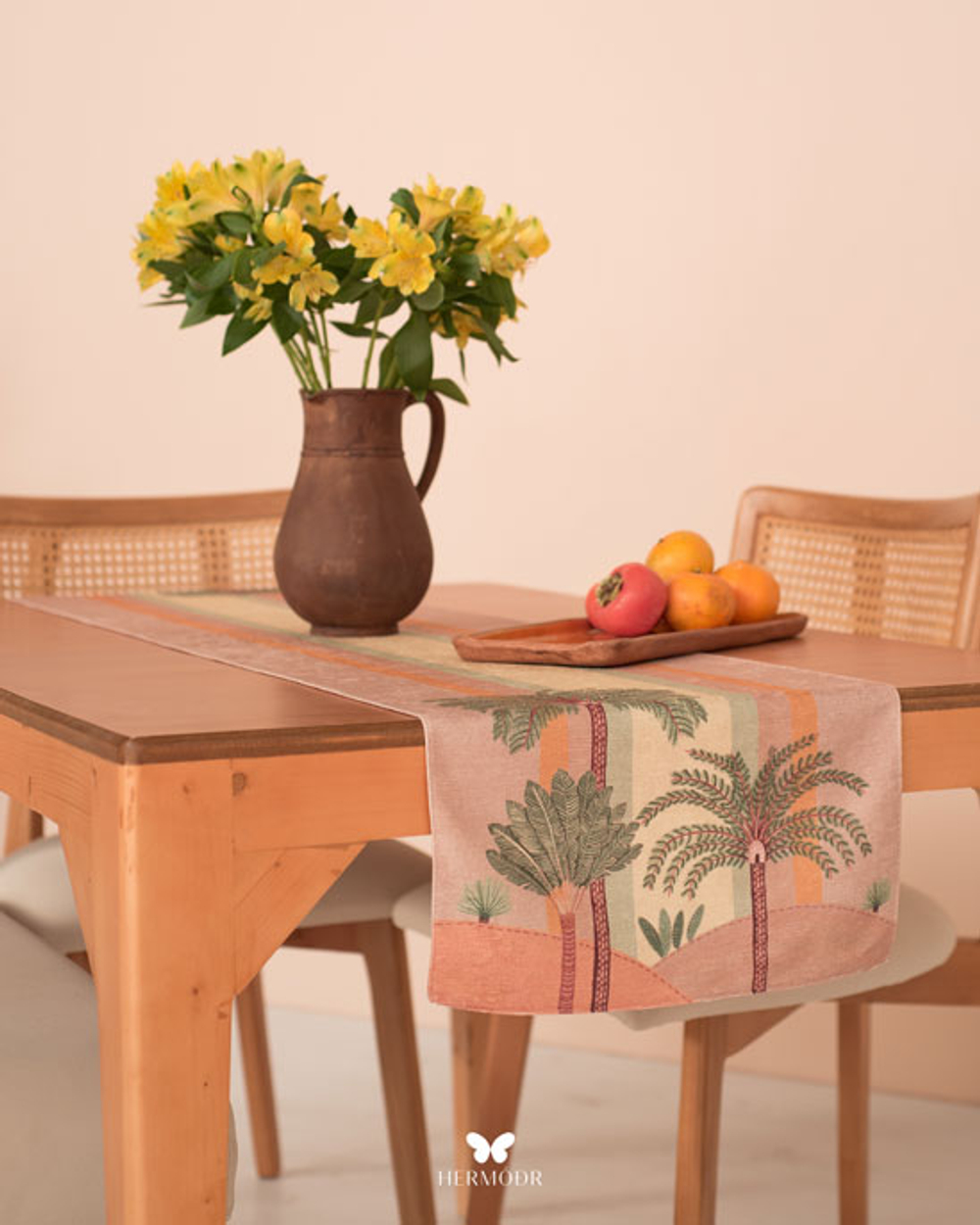 Скатерть дорожка Dashtestan Hermodr 35 × 160 см 130220366 Иран