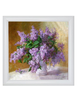 Картина на стену для интерьера на холсте в раме 23*23 см