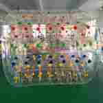 Бизнес-набор: Бассейн 8*8 м (1 шт), Водный роллер ТПУ (3 шт),насос (1 шт)