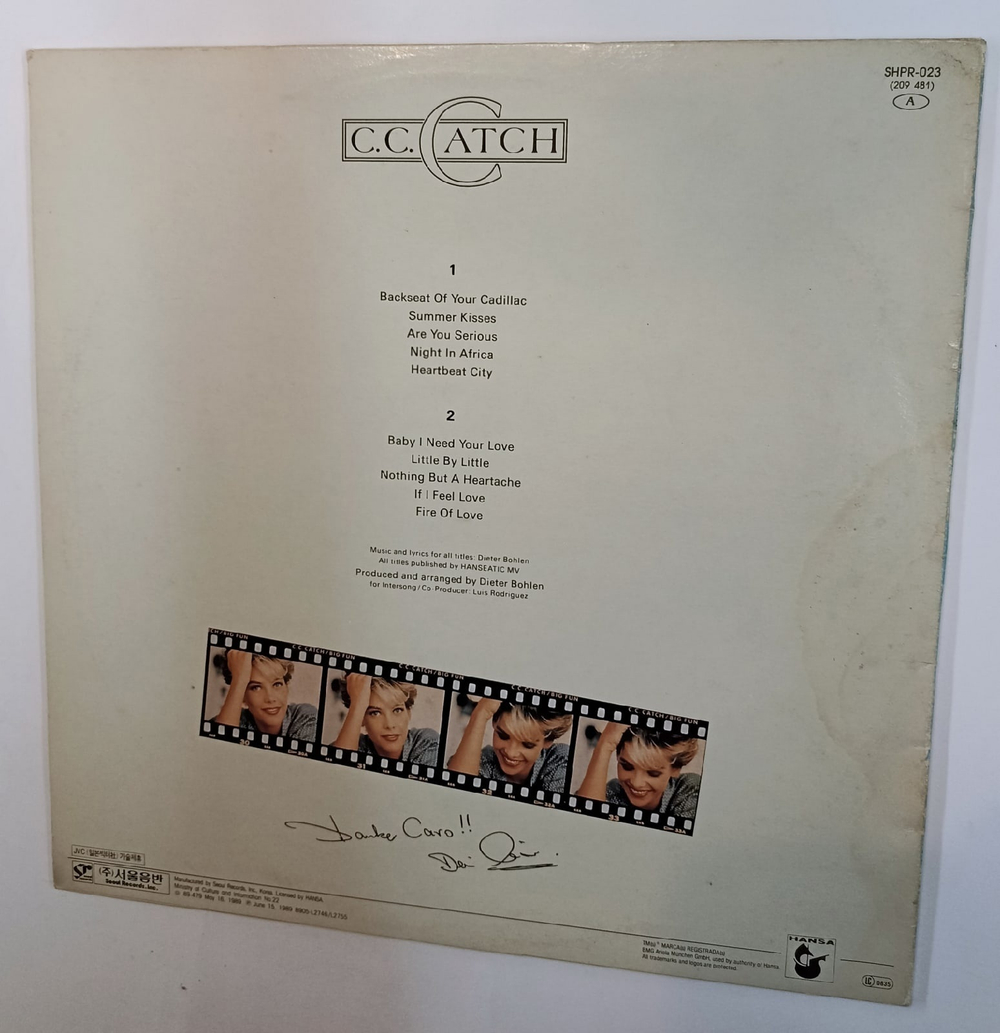 C C Catch Big Fun (South Korea 1989)