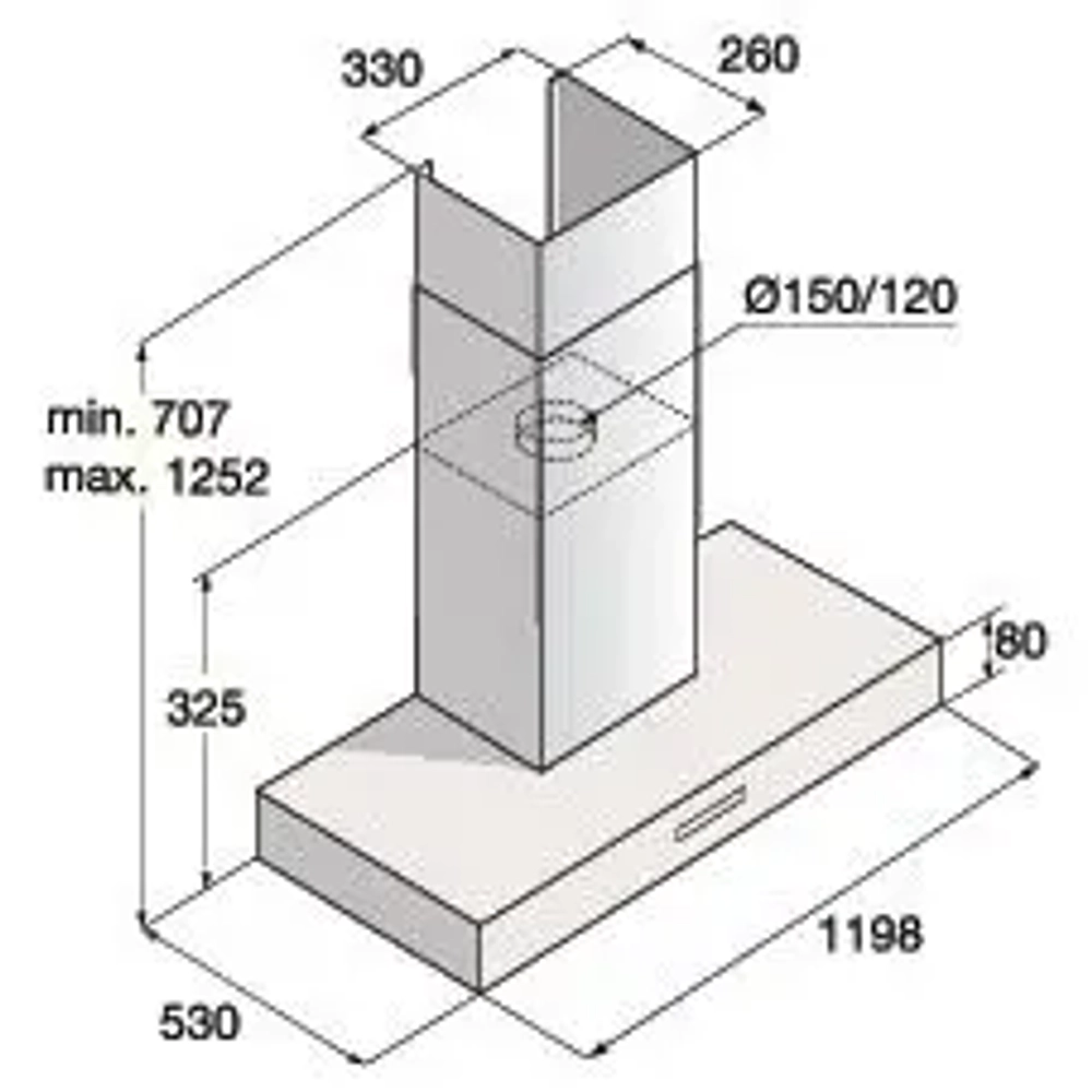Вытяжка Asko CW4176S фото 4