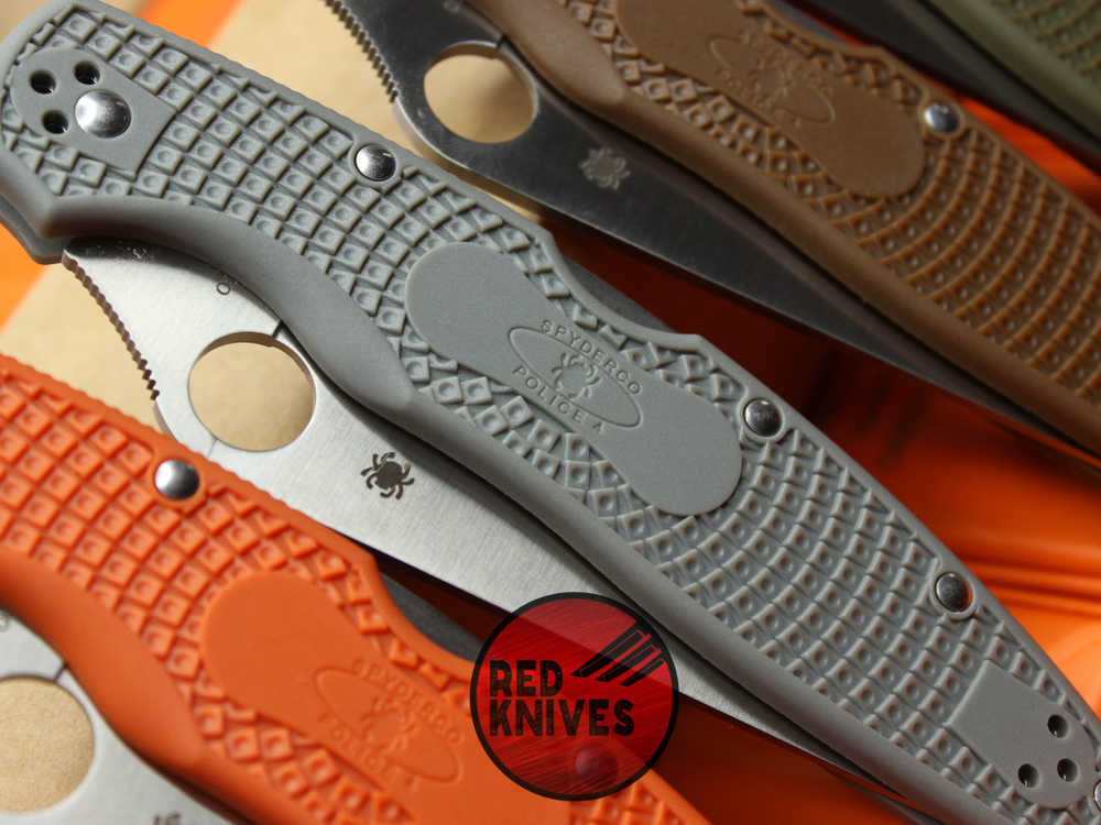 Нож Spyderco Police LTW - серая рукоять A+++