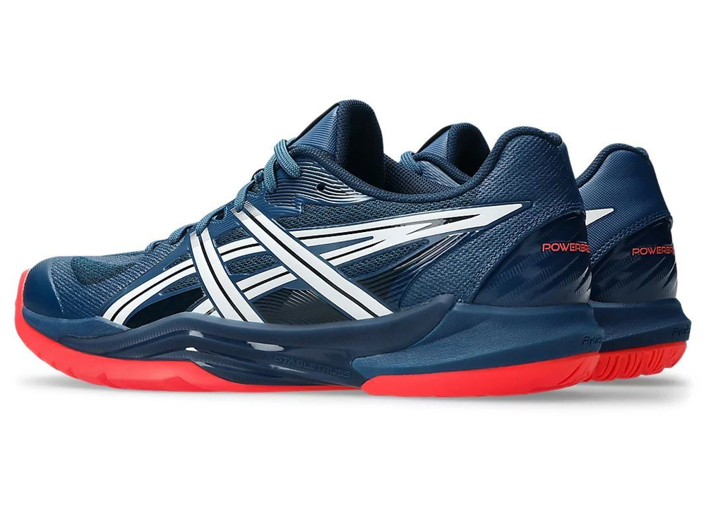 Мужские кроссовки для бадминтона/сквоша Asics Powerbreak FF - mako blue/white
